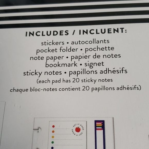 NEW The Happy Planner Teacher Accessories Pack 125 Pieces Stickers Folders Paper - Picture 5 of 6